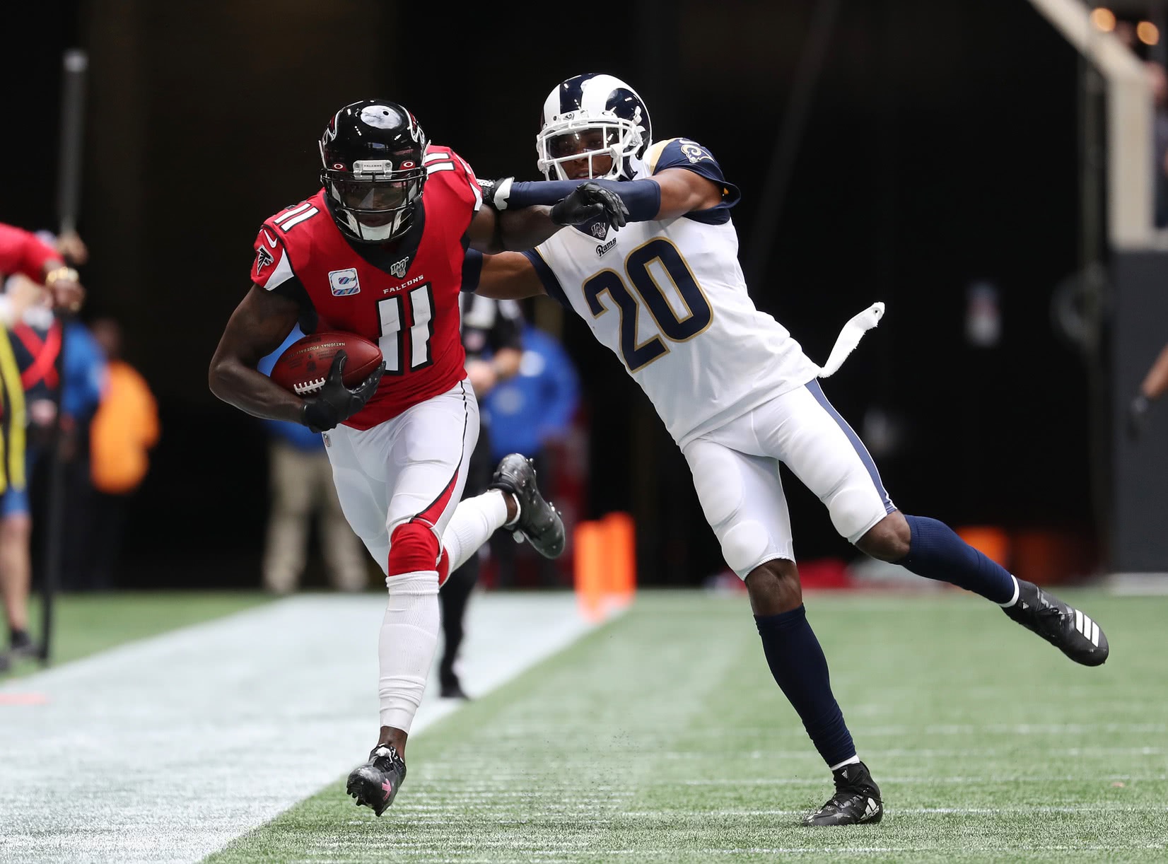 Jalen Ramsey gagne pour les béliers de Los Angles